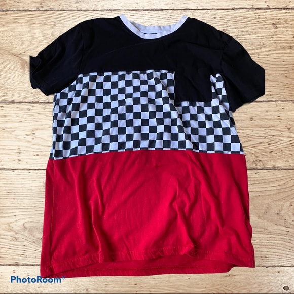 Rue21 Other - ⚡️Rue 21 Checkered Tee⚡️